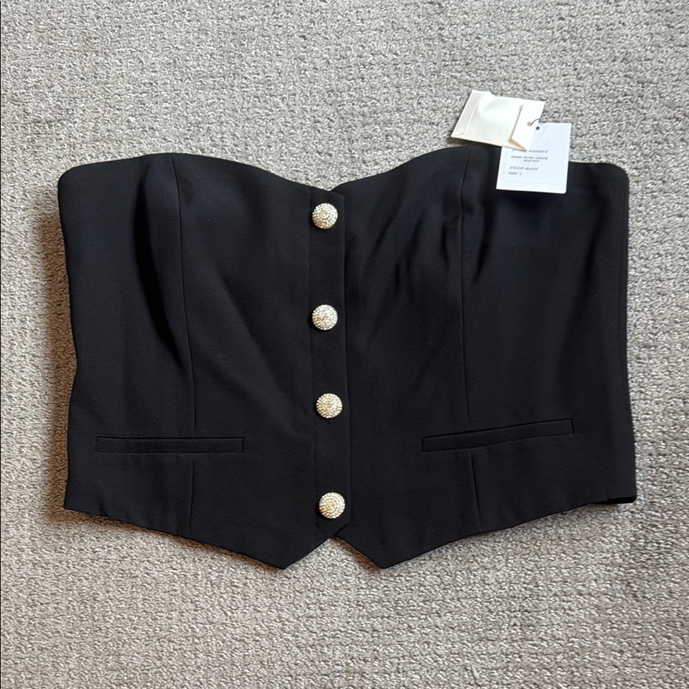 Generation Love Myra bustier… wear dressy or with jeans.  BNWT
